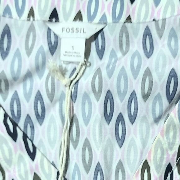 Fossil | NWT Twilight Taylor Shirt Dress - Picture 2 of 6